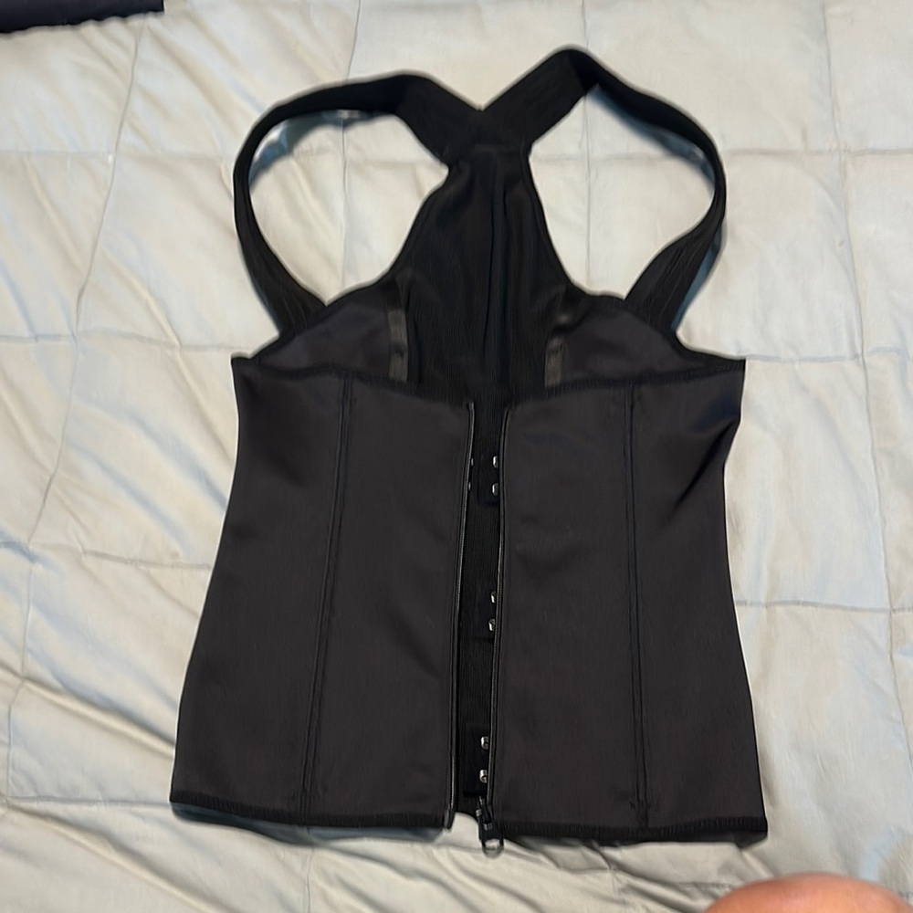 NEW Chic Black Halter Corset Top